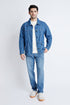 The Dark-Wash Oversized Denim Jacket